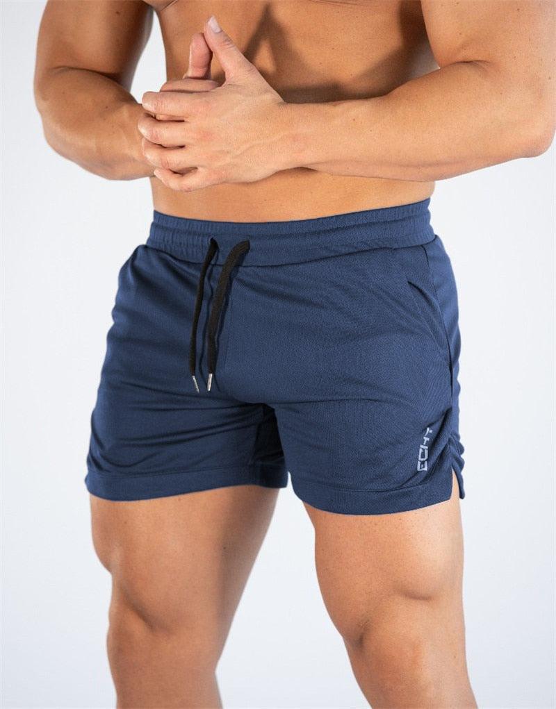 Men's Quick-Dry Gym Training Shorts with Pockets