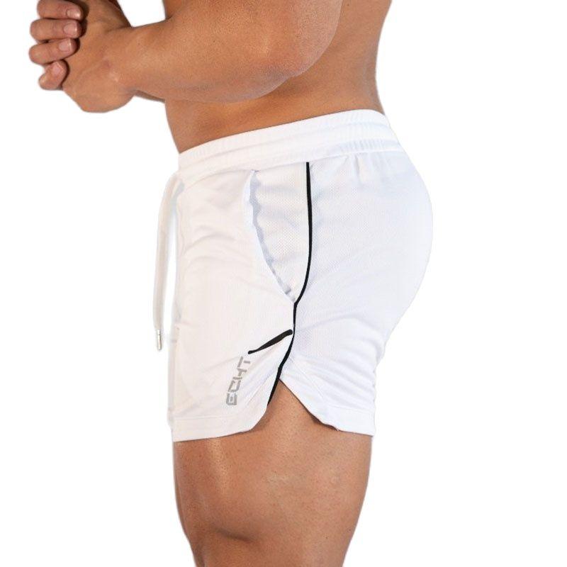 Men's Quick-Dry Gym Training Shorts with Pockets