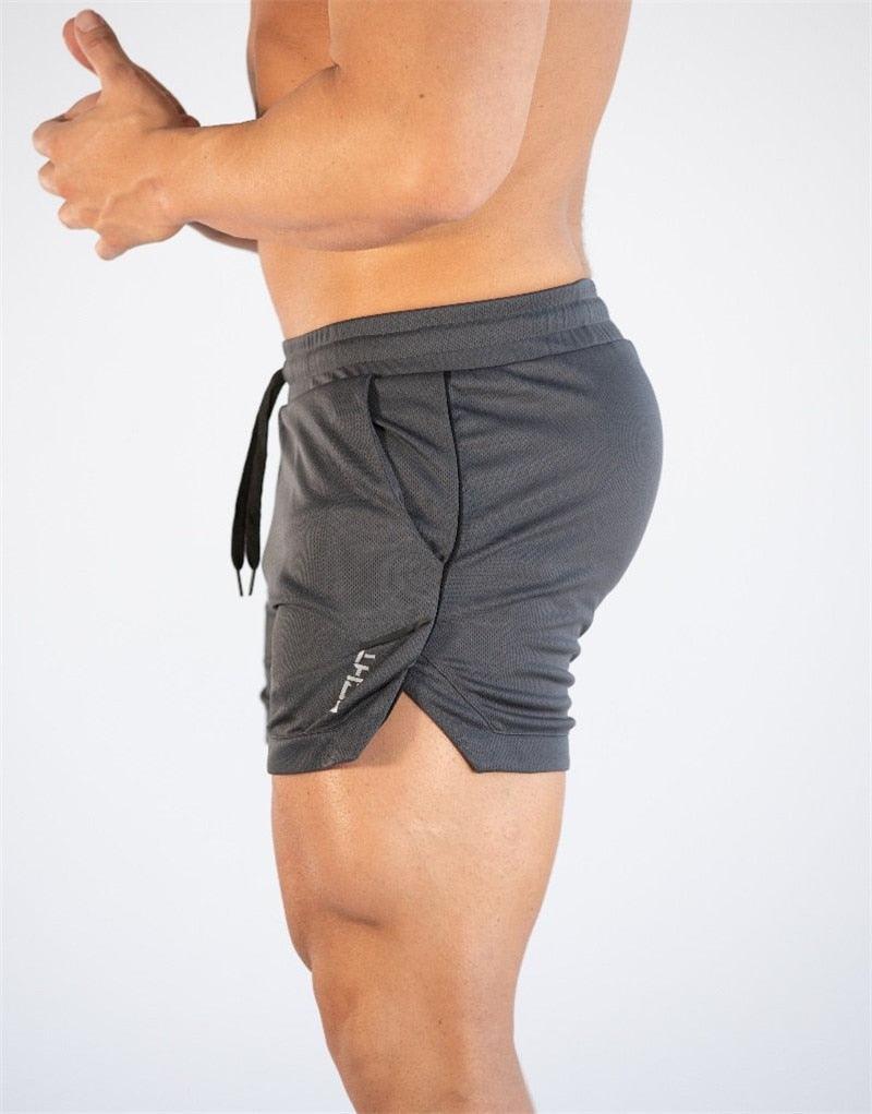 Men's Quick-Dry Gym Training Shorts with Pockets