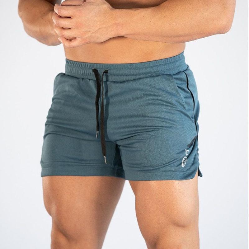 Men's Quick-Dry Gym Training Shorts with Pockets