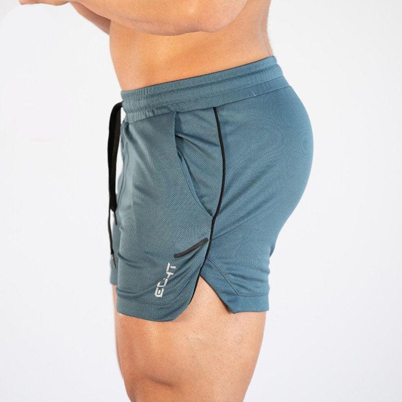 Men's Quick-Dry Gym Training Shorts with Pockets