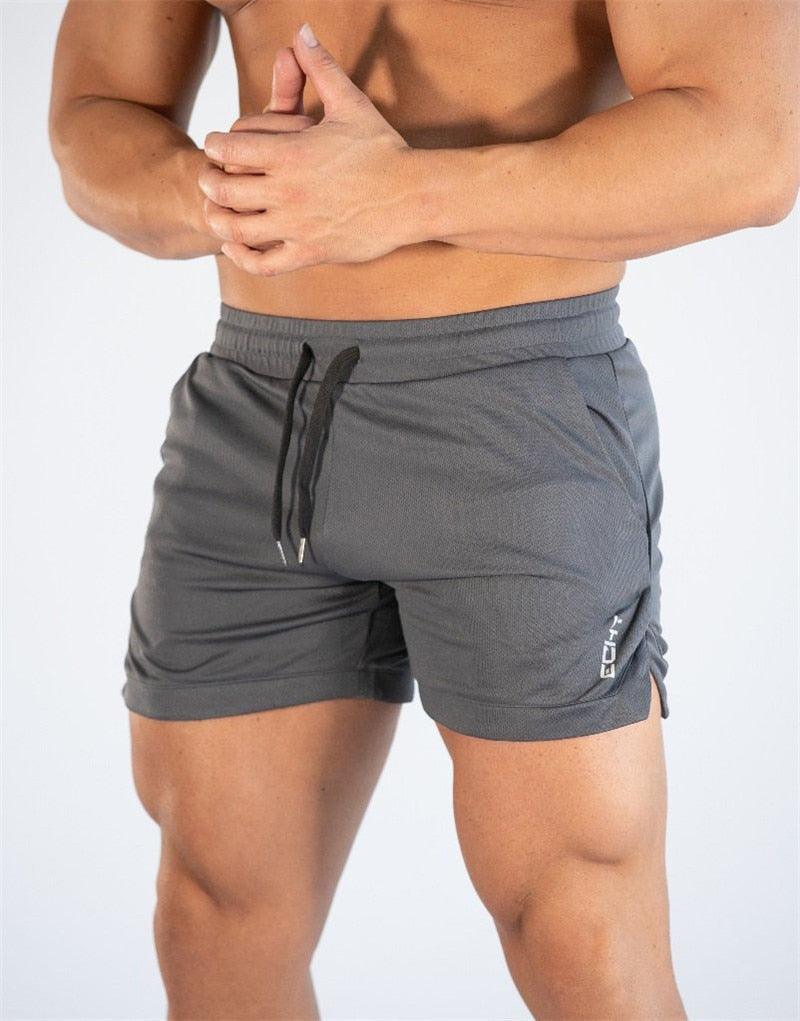 Men's Quick-Dry Gym Training Shorts with Pockets