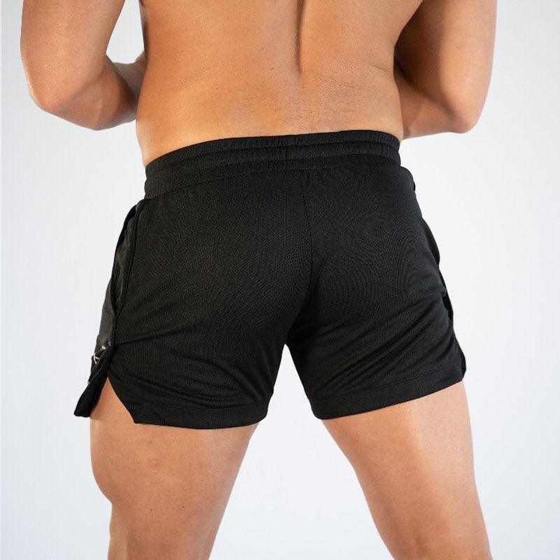 Men's Quick-Dry Gym Training Shorts with Pockets