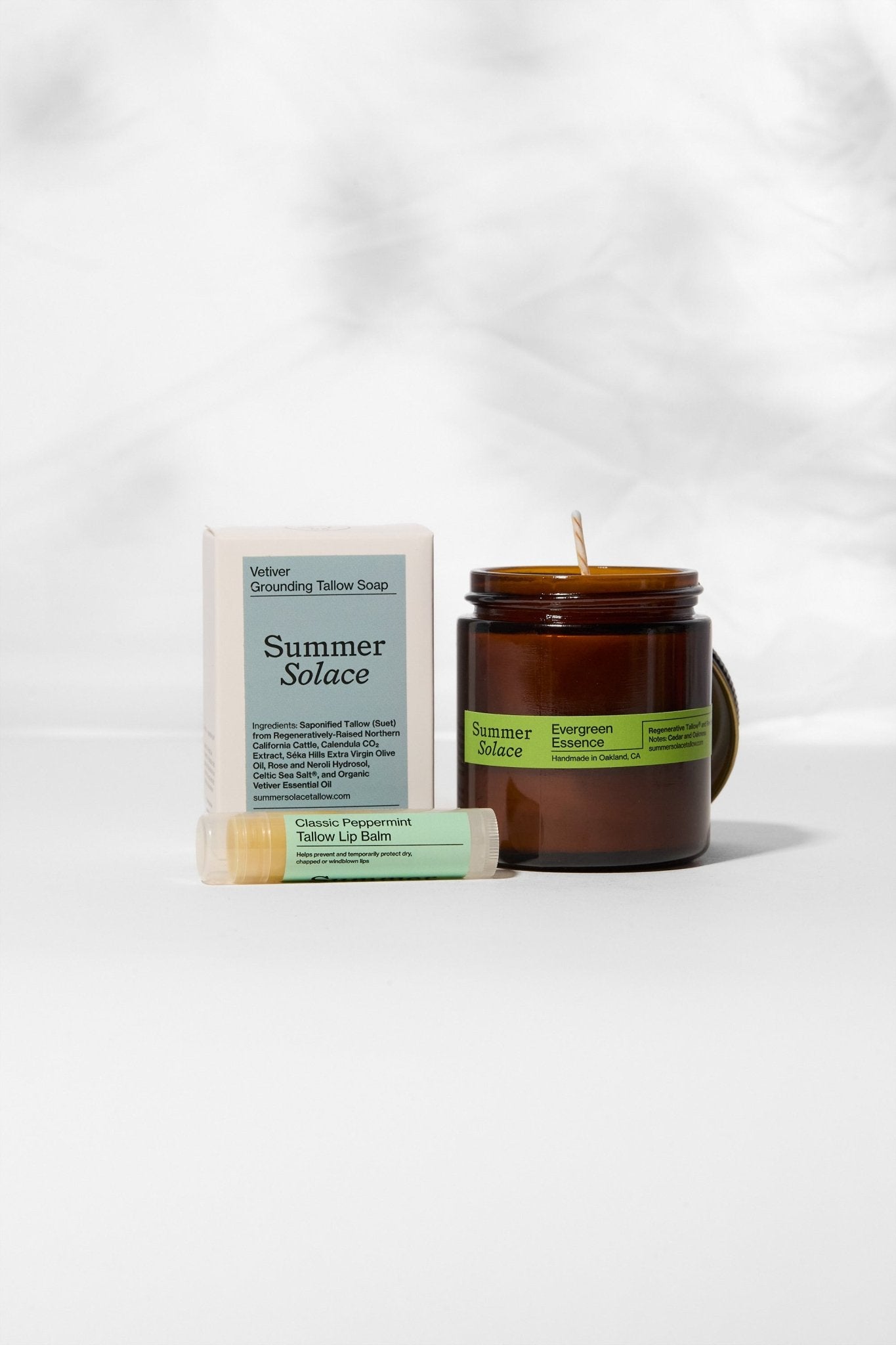 The Moon Collection | Calming Tallow Skincare & Candle