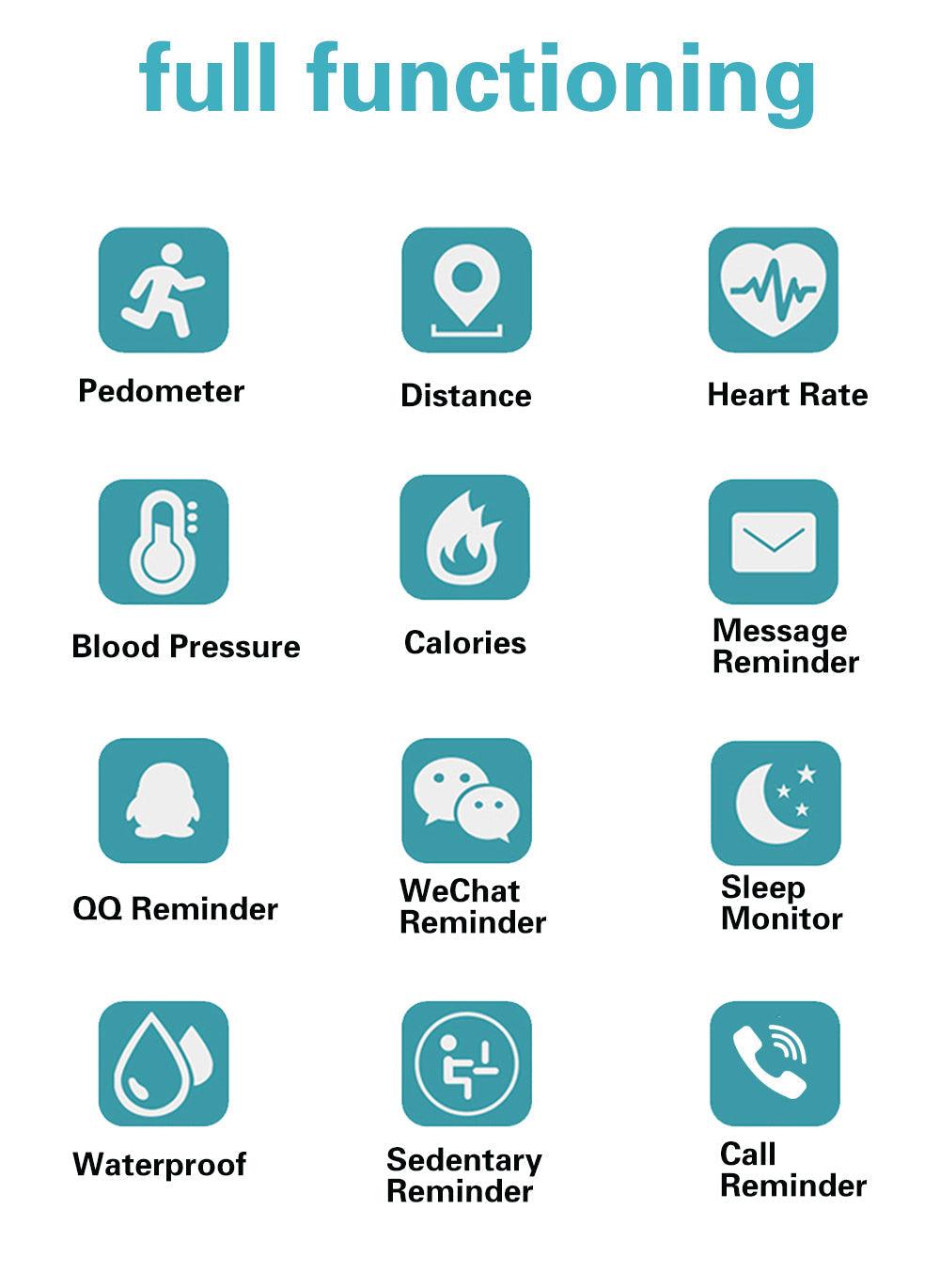 Kids Smart Fitness Watch with Heart Rate Monitor