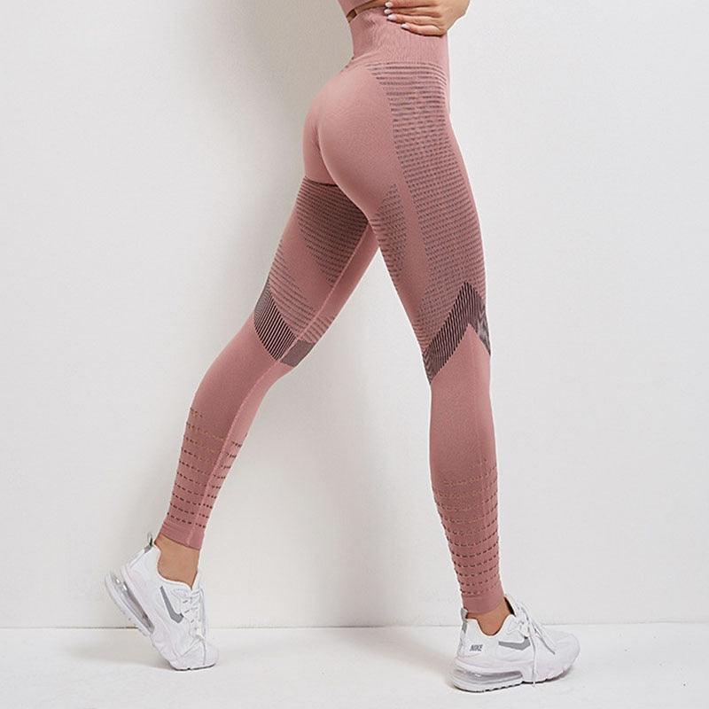 Women's High Waist Seamless Fitness Leggings