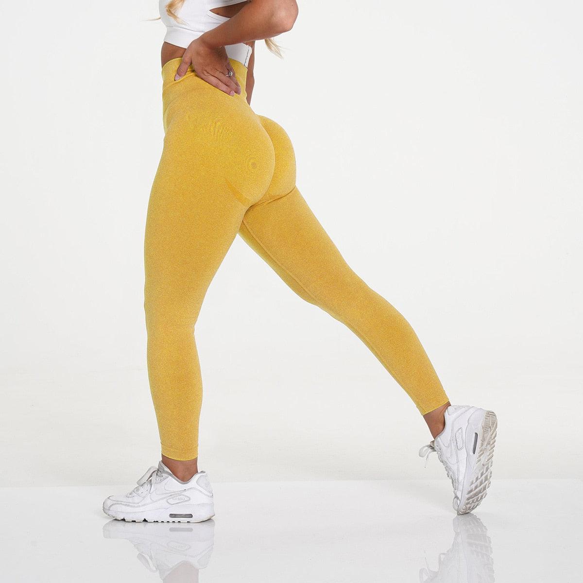 Women's High Waist Seamless Fitness Leggings